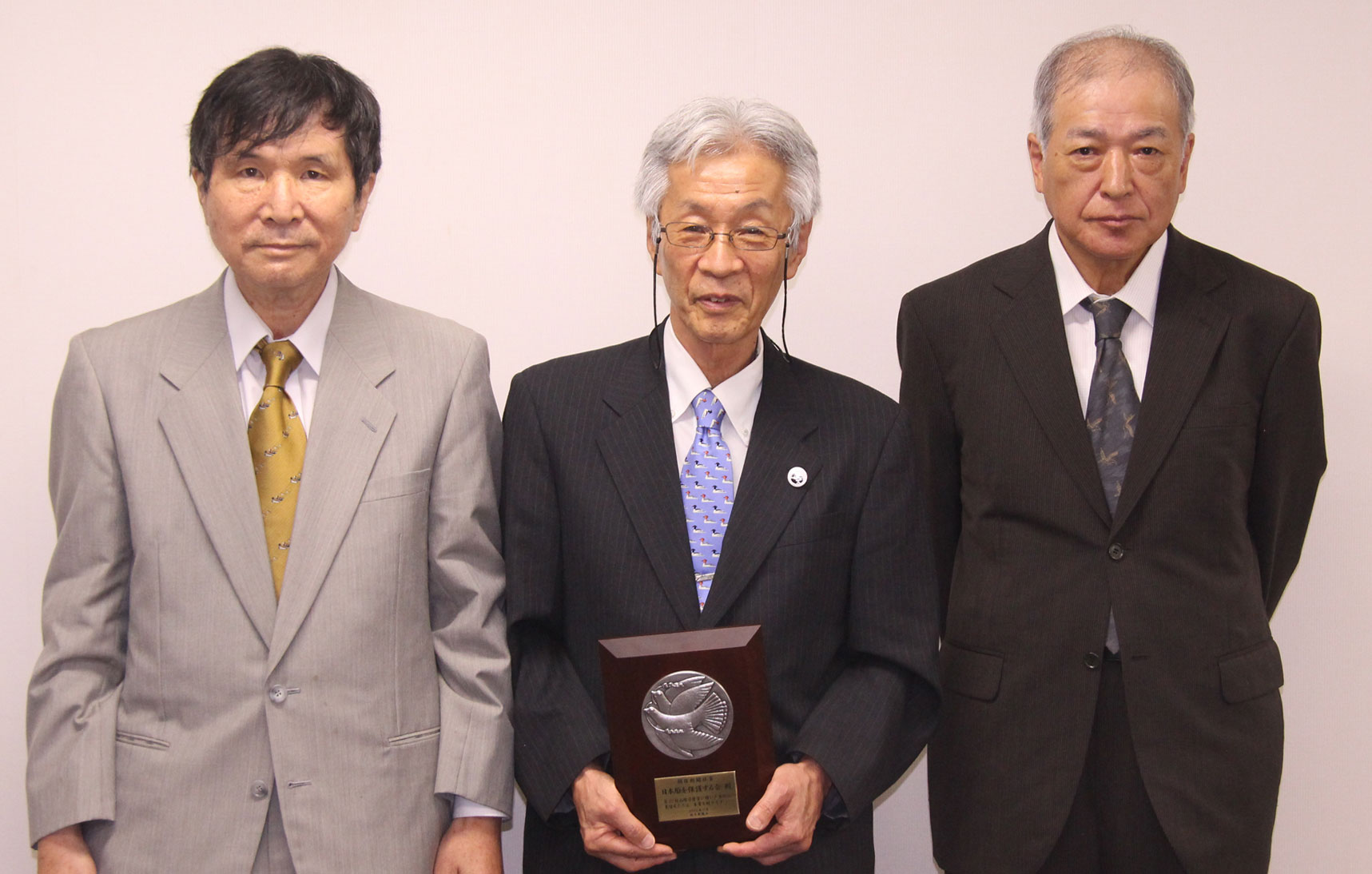 photo of mr.Kurechi, mr.Sabano, mr.Sugawa
